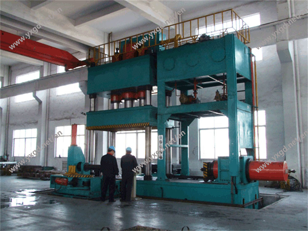 hydraulic elbow cold forming machine