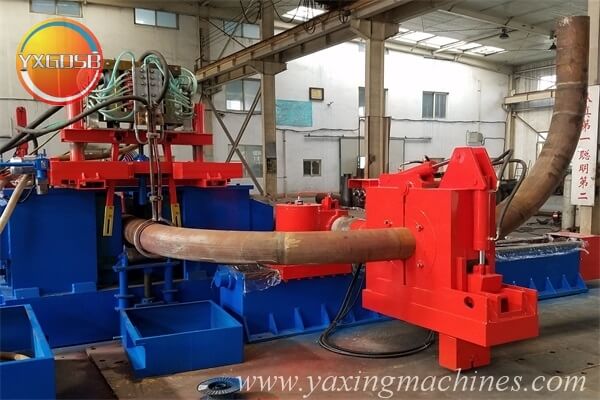 hot pipe bending machine